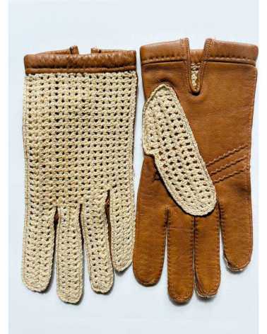 Gants Vintage cuir - Fripari