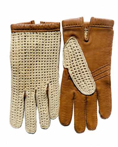 Gants Vintage cuir - Fripari