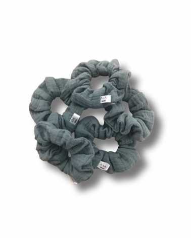 Chouchou Scrunchie - Bleu - AIA WEAR - Fripari.fr