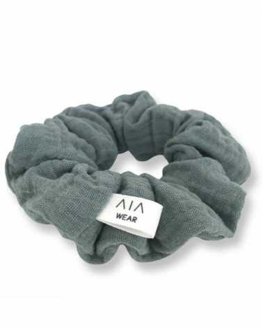 Chouchou Scrunchie - Bleu - AIA WEAR - Fripari.fr