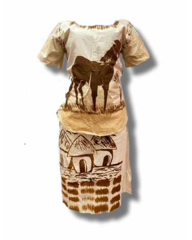 ENSMBLE  BATIK (HAUT PLUS...
