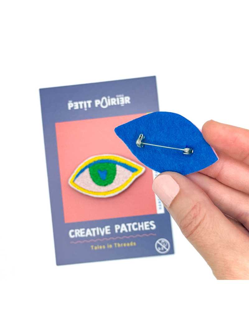 Holibanna Broche Mauvais Œil Strass – Camée Démon Protection, Bijou Élégant Pour Robe, Chapeau, Écharpe, Costume Femme